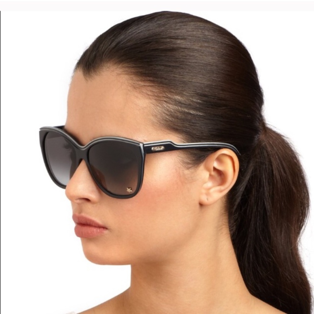 Chloe Cat Eye Navy Sunglasses