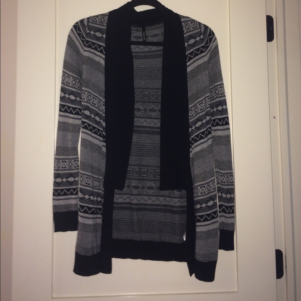 Black & White Tribal Sweater