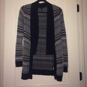 Black & White Tribal Sweater