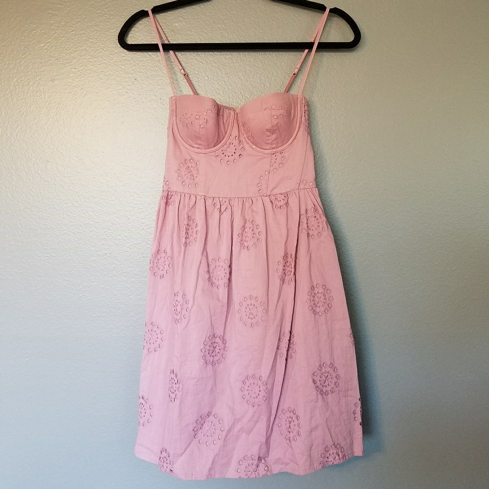 Boho Chic Lilac Summer Dress