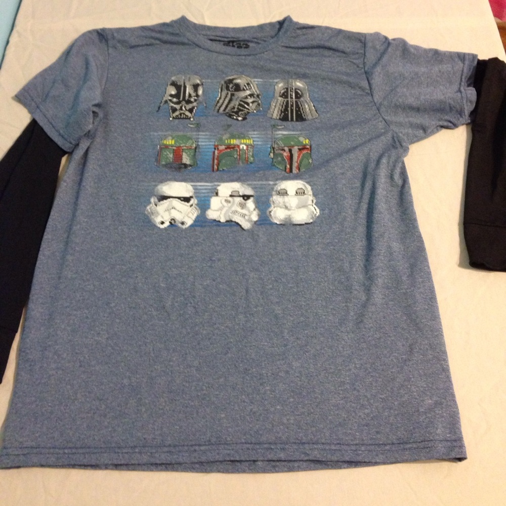 Boys size XL long sleeve Star Wars shirt