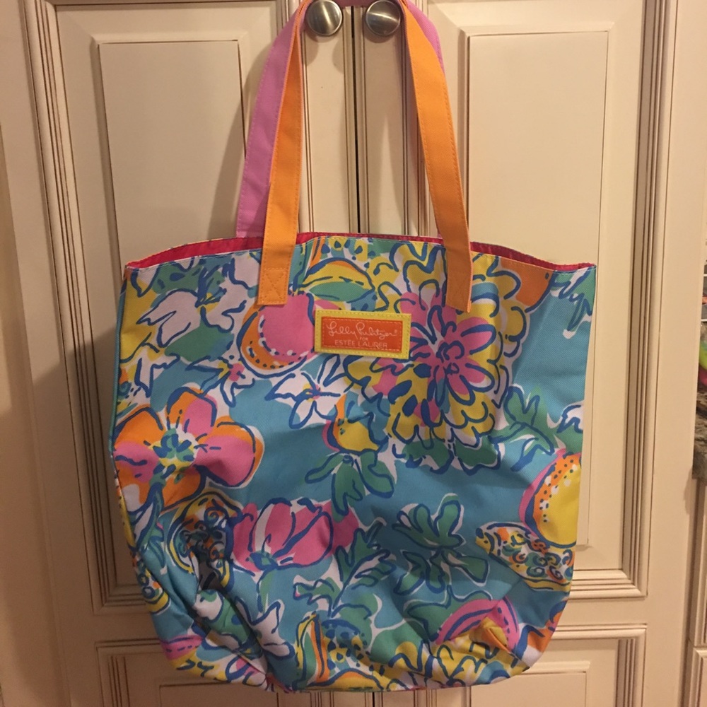 Lilly Pulitzer for Estée Lauder bag