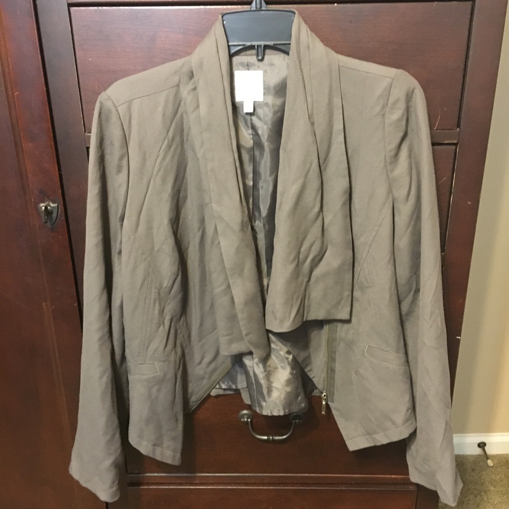 Halogen draped jacket - size 10
