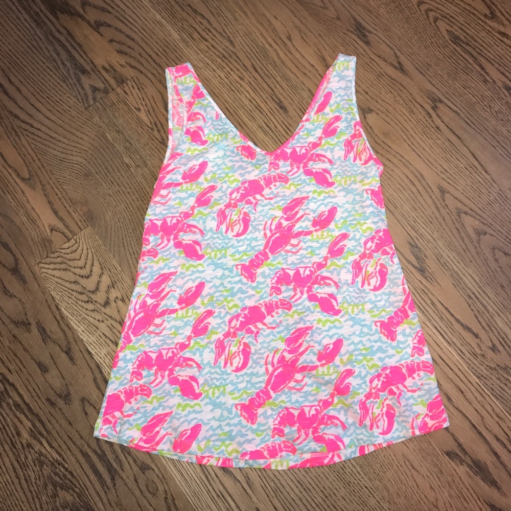 Lilly Pulitzer Lobstah Roll Top Popup Print 2017