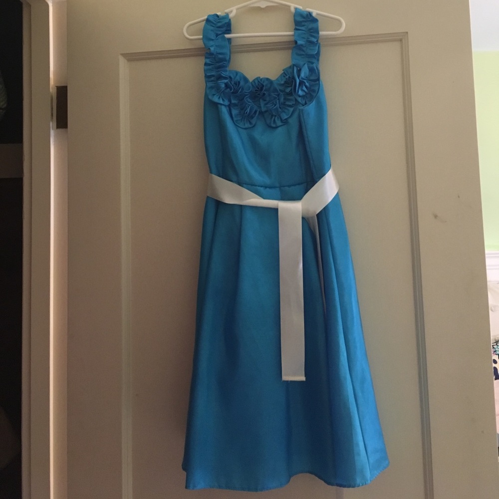 Blue formal dress