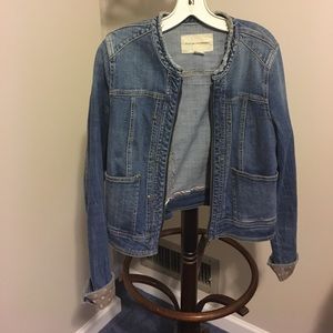 Anthropologie jean jacket