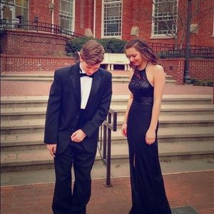 Black Formal Floor Length Dress