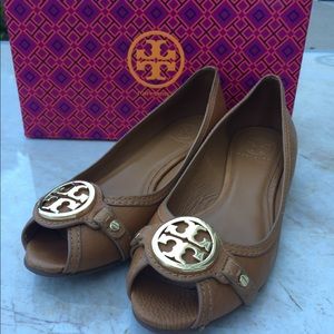 Tory Burch open toe wedge