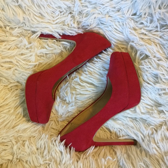 Chinese Laundry Shoes - Red heels