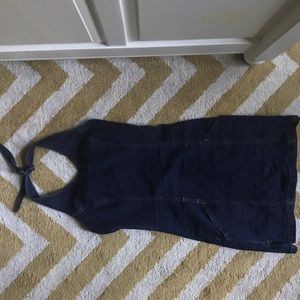 Tommy Hilfiger Vintage 90's Denim Halter Dress