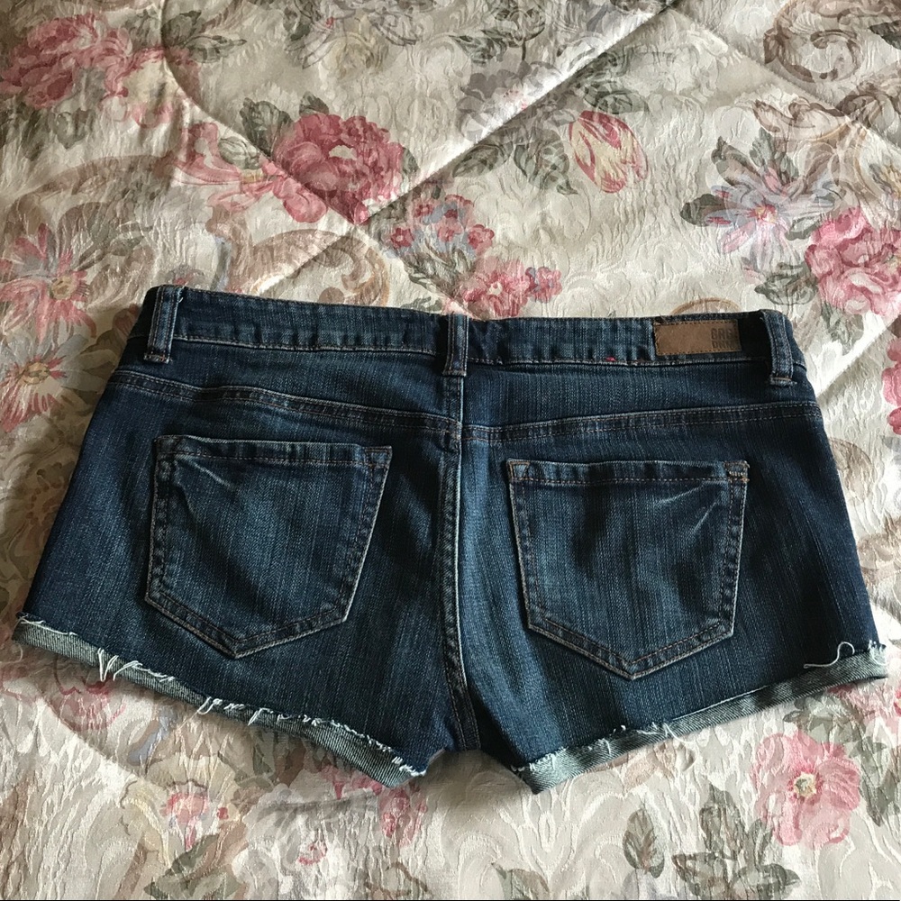 Garage jean shorts