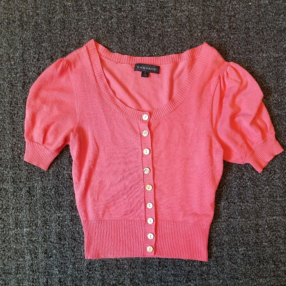 Chic Waist Length Cardigan