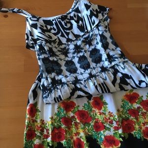 Flirty spaghetti strapped Xhiliration dress