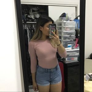 Pink Crop Top