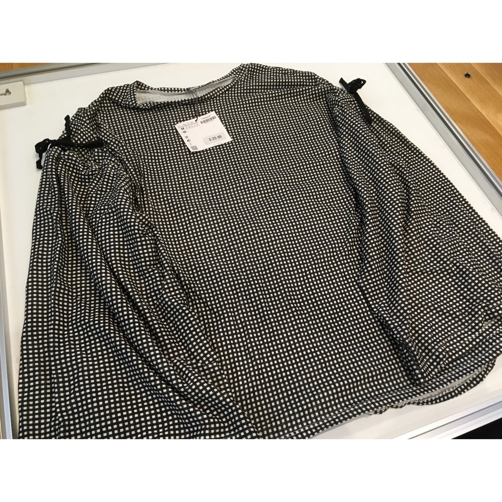 Zara Black & White checkered shirt