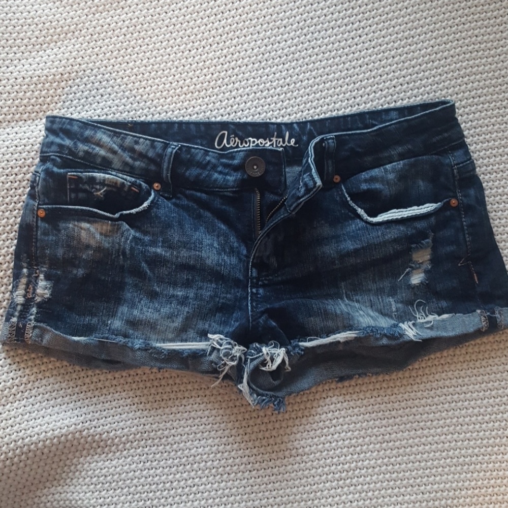 Aeropostale Shorty Distressed Shorts