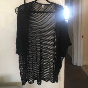 SALE 🎉 NEVER WORN BLACK CARDIGAN/COVER UP
