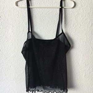 Brandy Melville glitter tank
