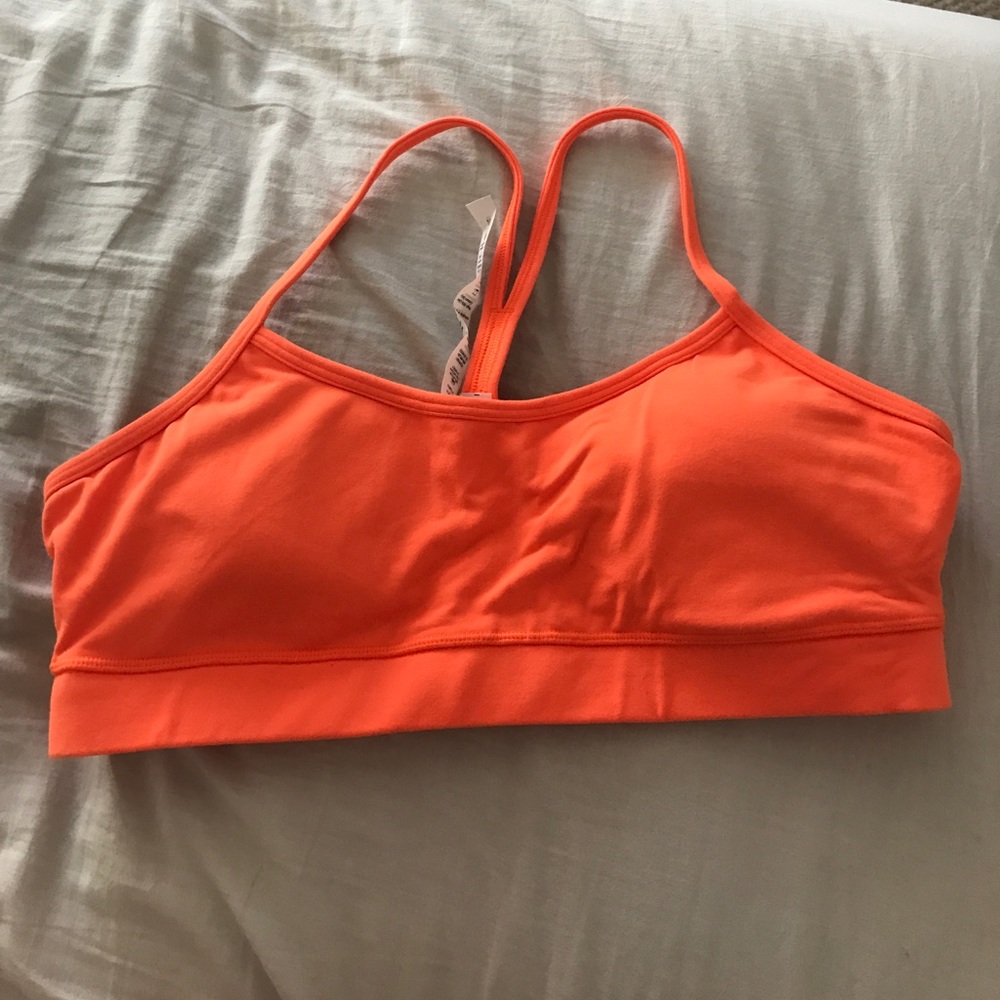 LULULEMON orange bra