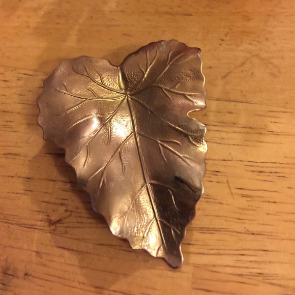 Vintage leaf clip - Picture 4 of 4