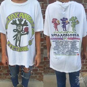 Vintage 1992 Lollapalooza tee