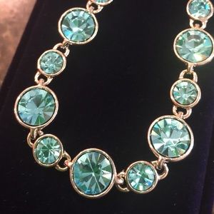 Brand new Aqua Swarovski Crystal bracelet