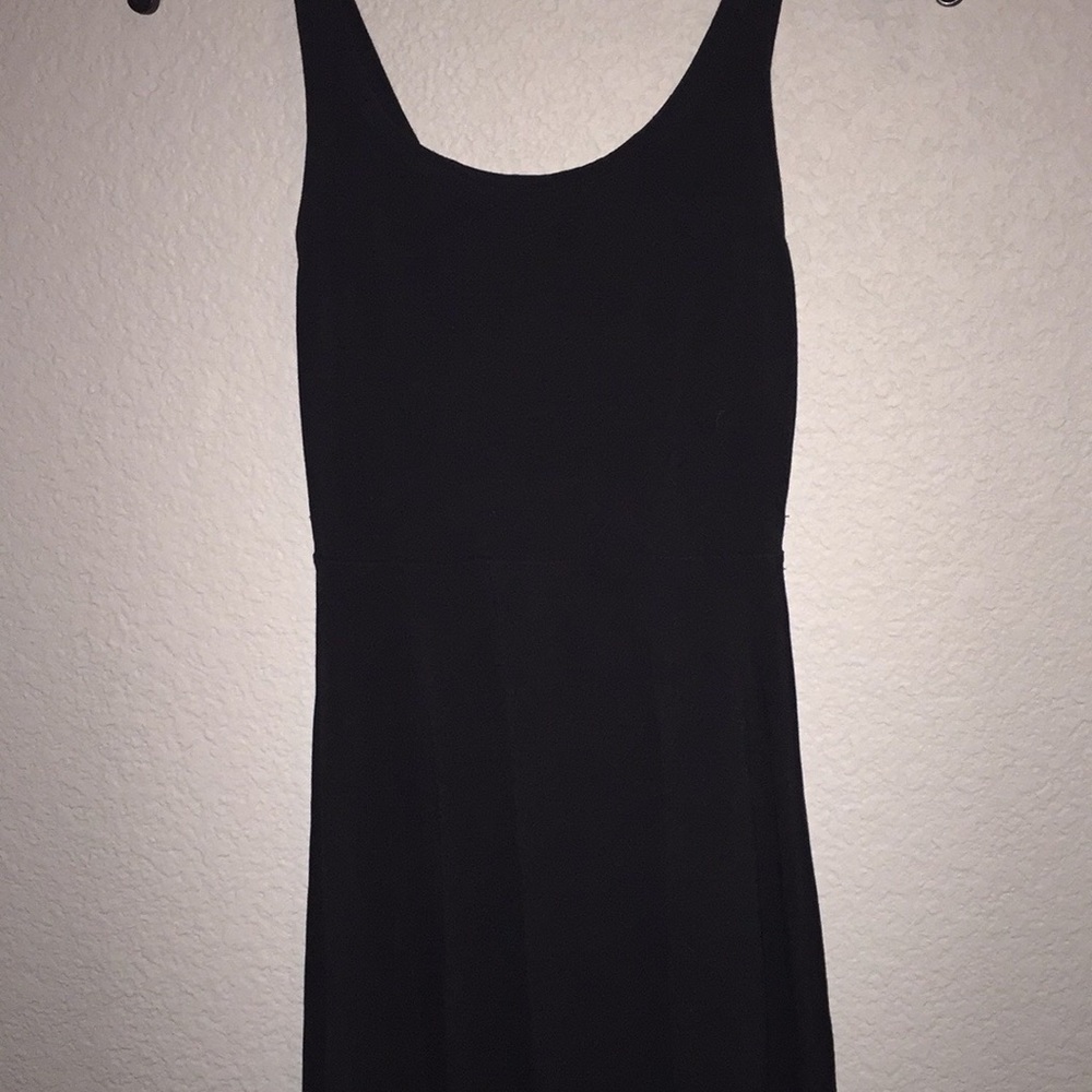 Express Black Skater Dress