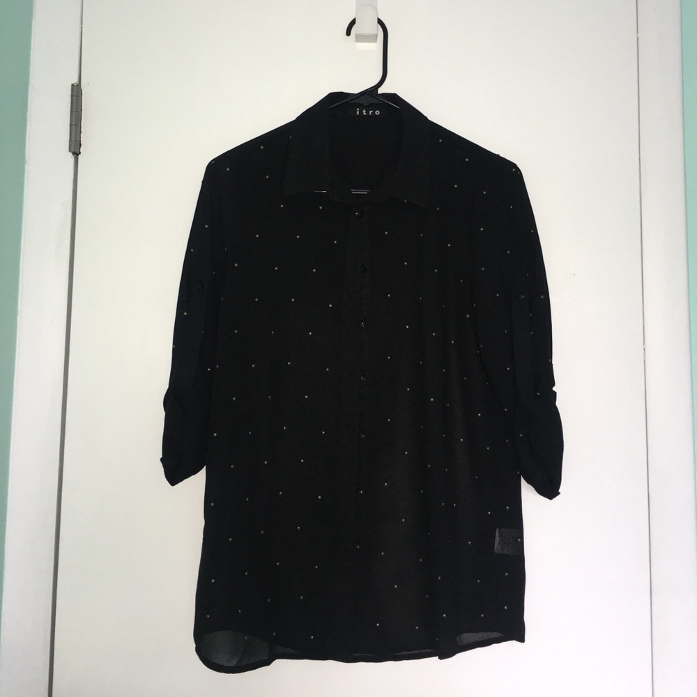 ITRO Studded Button Down