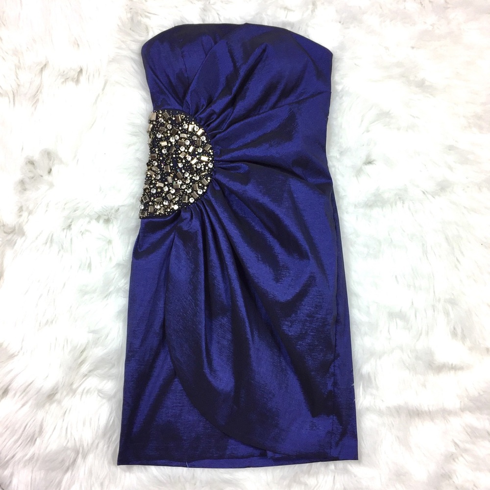 🎉SALE🎉ONYX nite Dress blue 4
