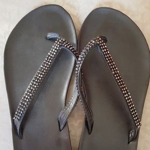 Embellished flip flops