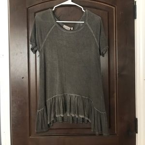 Dantelle Ruffle Hem Shirt *NEW*