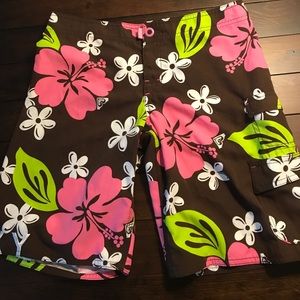NWT Roxy Swim Shorts, Girls
