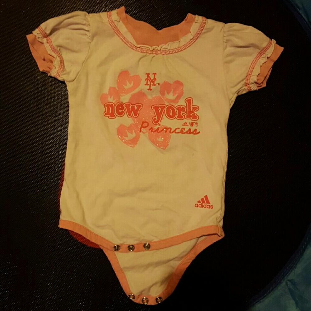Ny Mets "NY Princess"  Adidas onesie