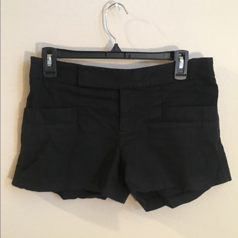 Black shorts