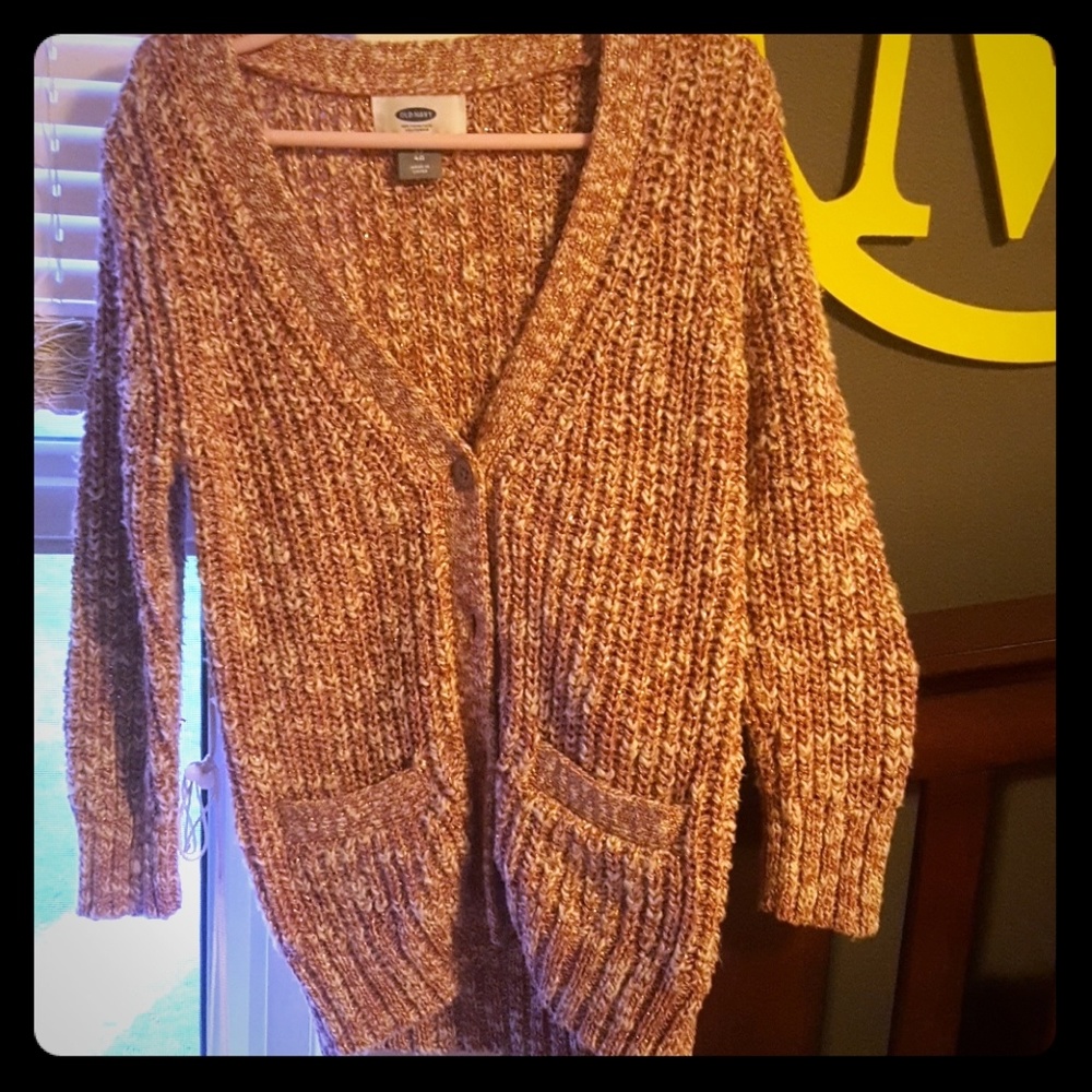 🚫SOLD🚫TODDLER GIRLS SPARKLE SWEATER CARDIGAN