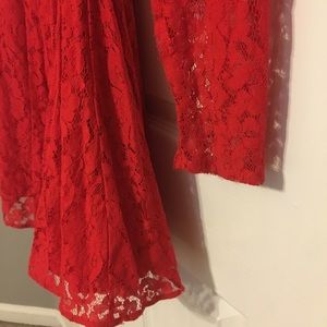 Gorgeous Red Lace Dress
