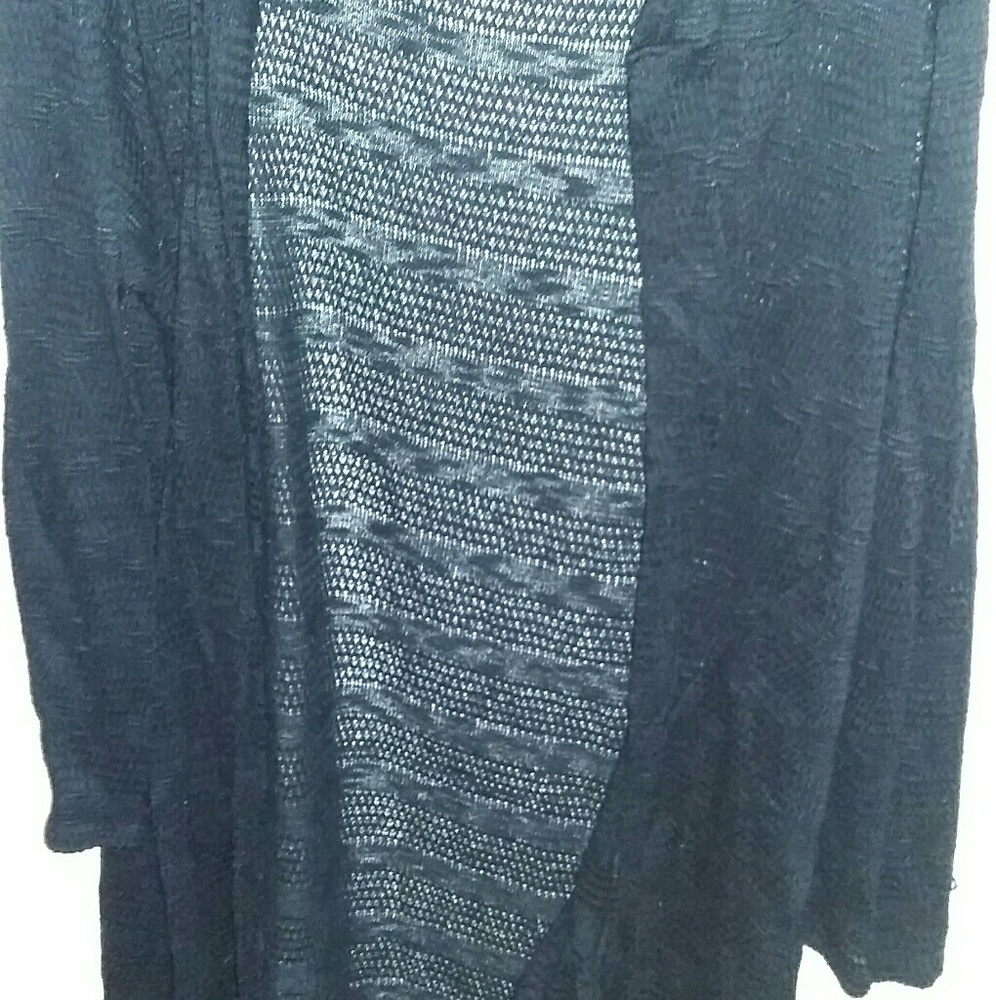 Black cardigan