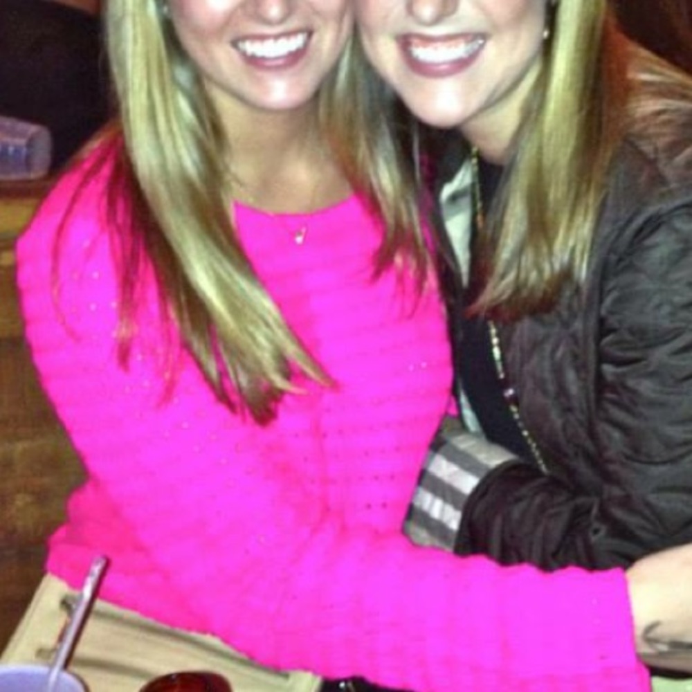 Hot Pink Cropper Sweater
