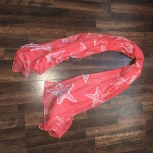 Coral Strafish Scarf