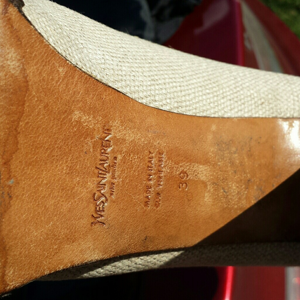 SOLD Yves Saint Laurent Heels - Picture 4 of 4