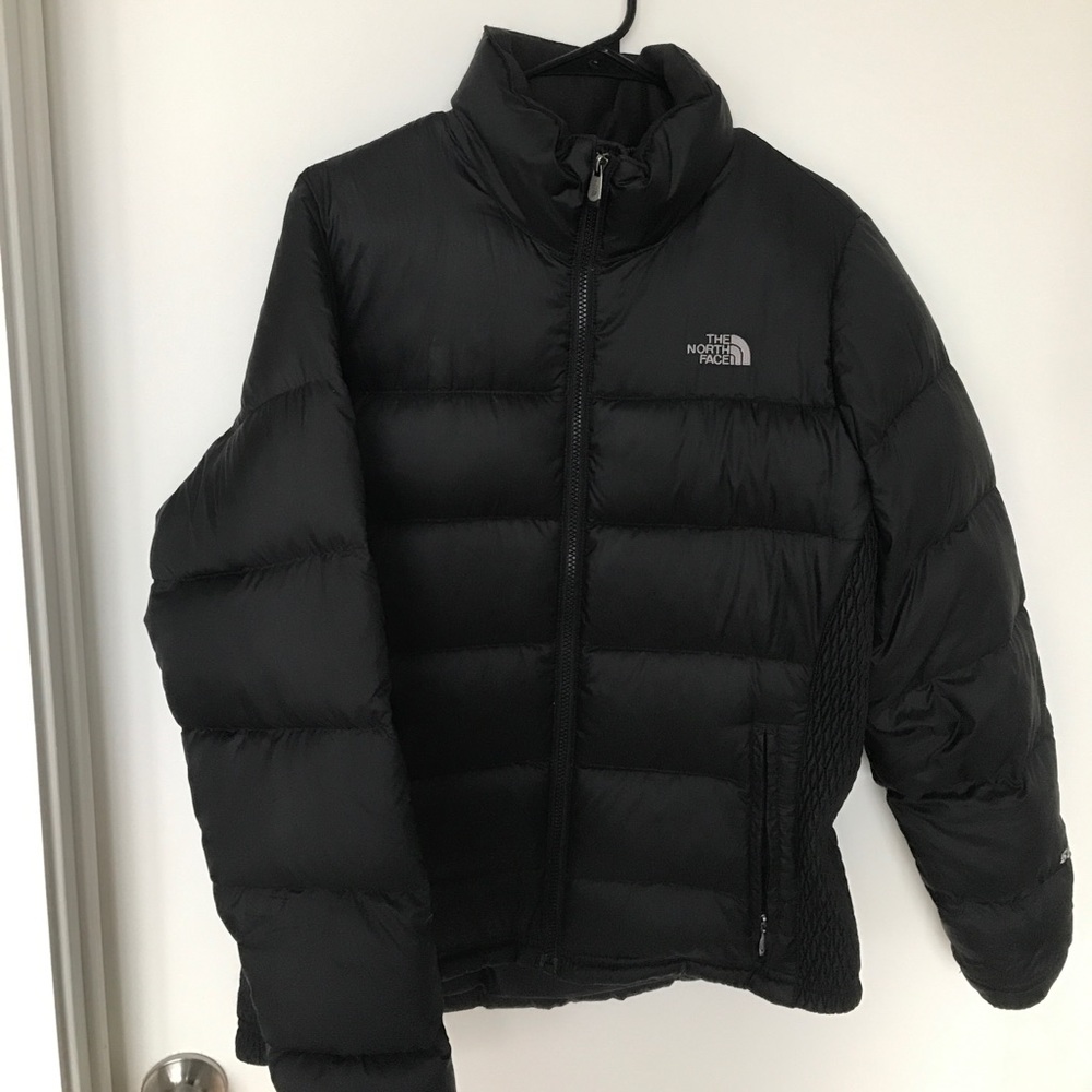 Black puffy jacket
