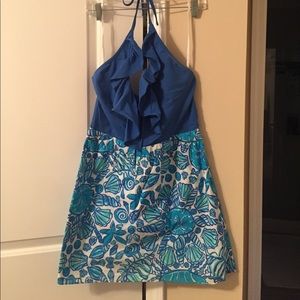 Blue and White Lilly Pulitzer