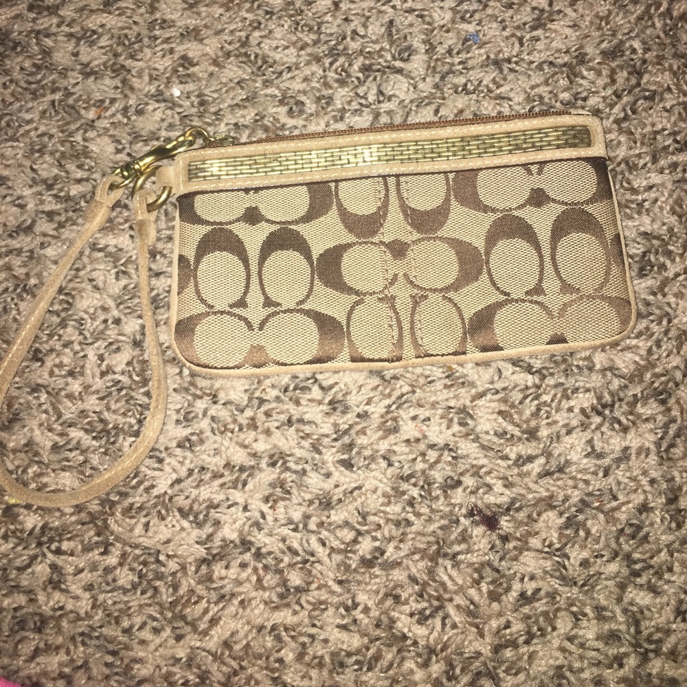 Coach wristlet
