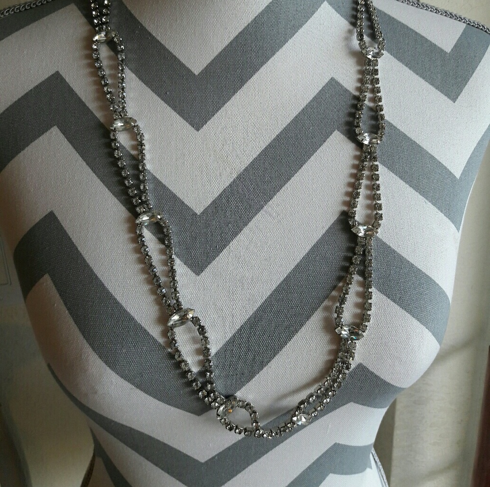 Vintage rhinestone  necklace