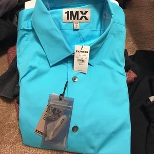 BRAND NEW express men's dress shirt size large