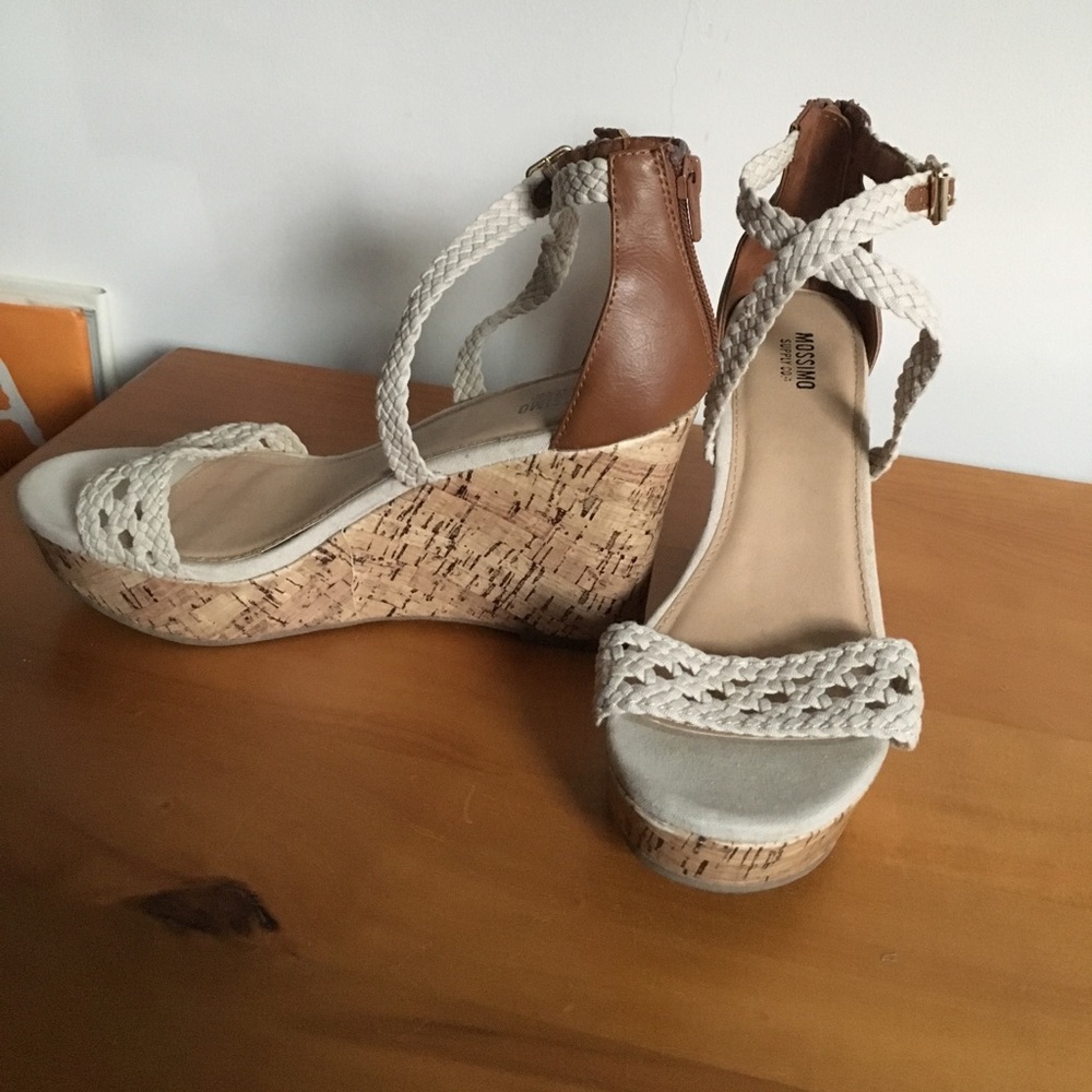 Mossimo Supply Co. Nude Wedges