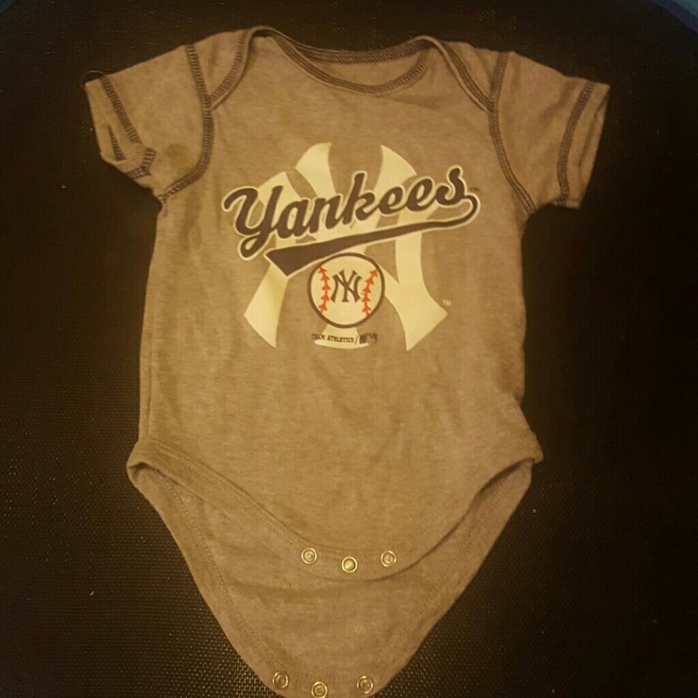 NY Yankees onesie
