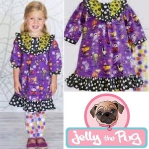 Jelly the Pug Halloween Themed Oufit **