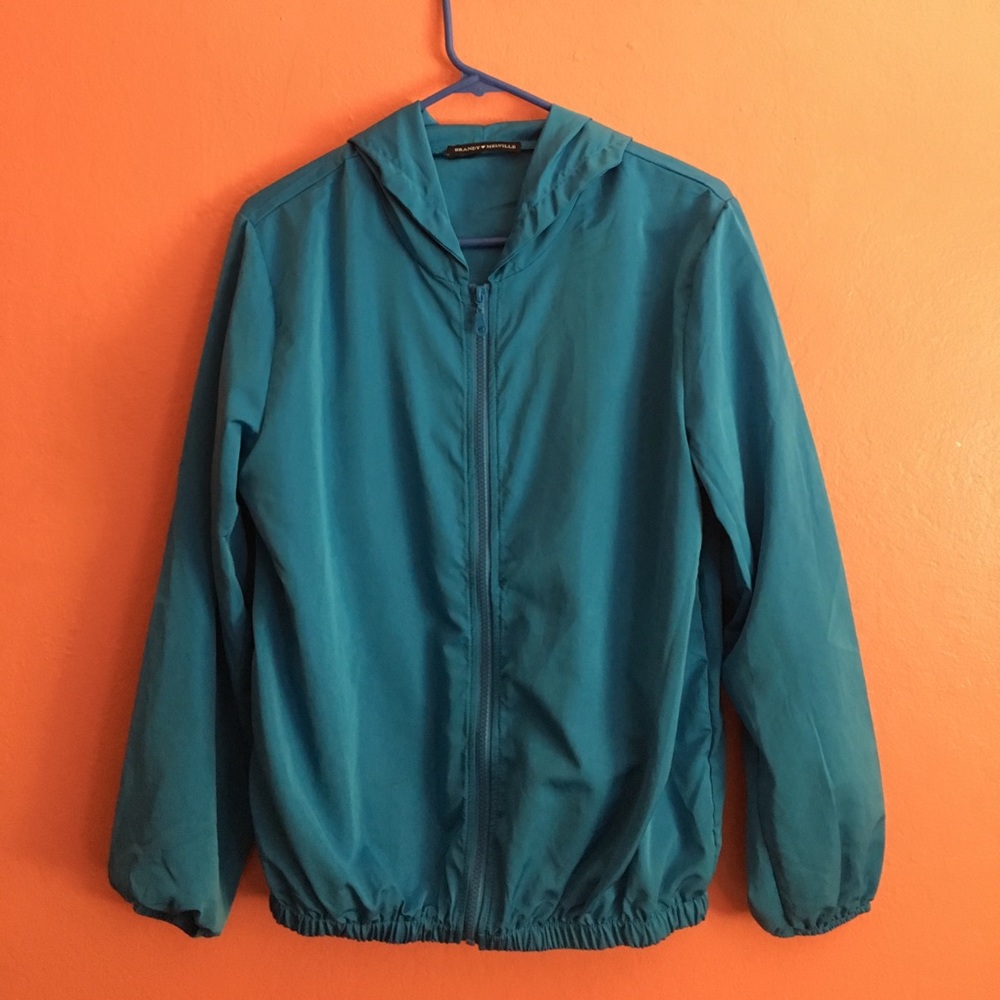 Blue brandy Melville windbreaker