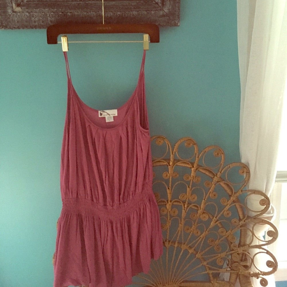 Women's Purple Flowy Tank Size M